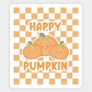 Happy Pumpkin Sticker